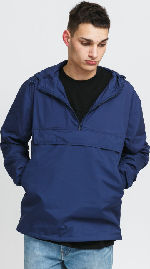 Urban Classics Basic Pull Over Jacket navy