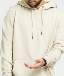 Urban Classics Basic Terry Hoodie běžová