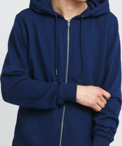 Urban Classics Basic Terry Zip Hoody navy