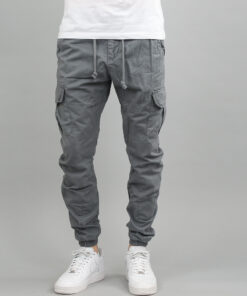 Urban Classics Cargo Jogging Pants tmavě šedé