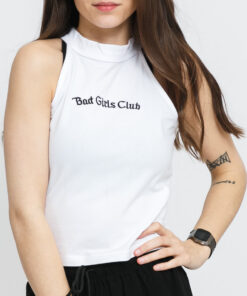 Urban Classics adies Bad Girls hort Top bílé