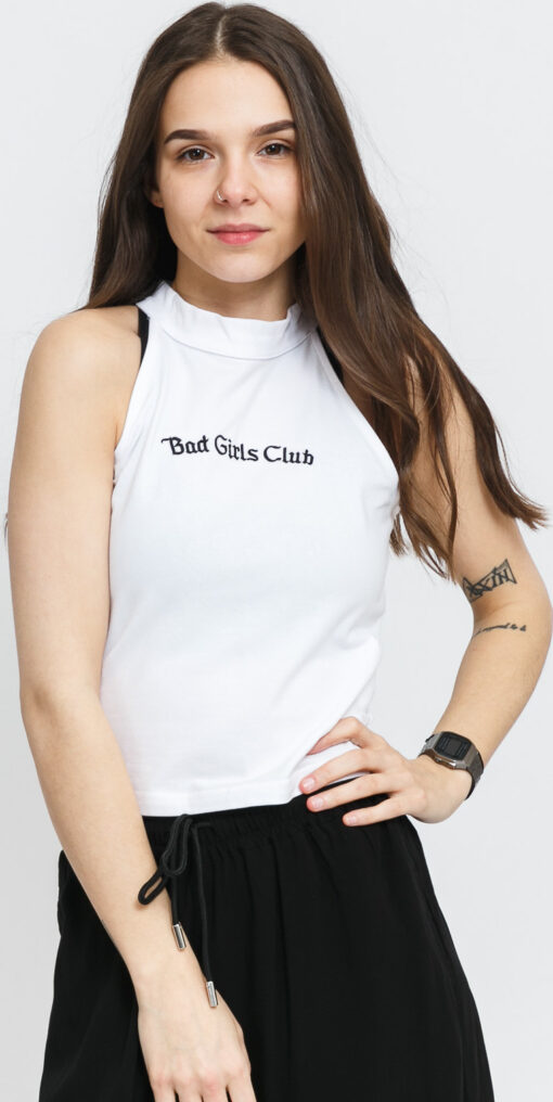 Urban Classics adies Bad Girls hort Top bílé