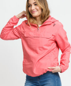 Urban Classics adies Basic Pull Over Jacket růžová