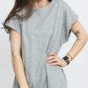 Urban Classics adies Extended houlder Tee melange šedé