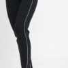 Urban Classics Ladies High Waist Reflective eggins černé