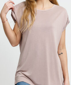 Urban Classics adies odal Extended houlder Tee světle fialové