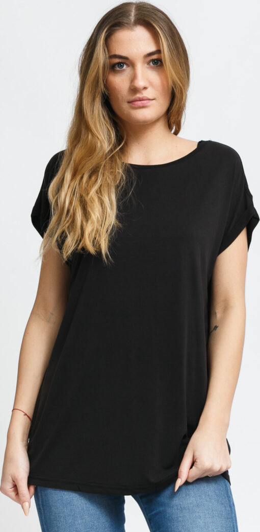 Urban Classics adies odal Extended Shoulder Tee černé