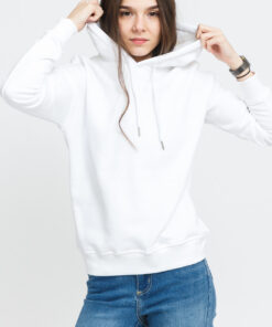 Urban Classics adies Organic Hoody bílá