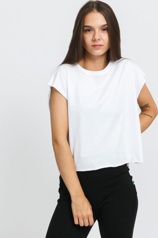 Urban Classics adies Organic hort Tee bílé