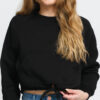 Urban Classics adies Oversized hort Raglan Crew černá