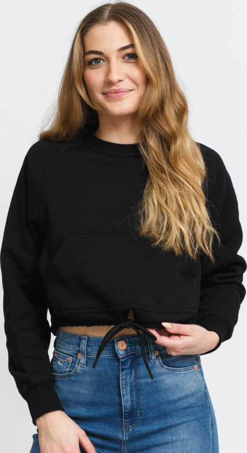 Urban Classics adies Oversized hort Raglan Crew černá