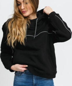 Urban Classics adies Reflective Hoody černá