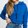 Urban Classics adies hort Terry Hoody modrá