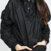 Urban Classics Ladies Transparent ight Pull Over Jacket černá