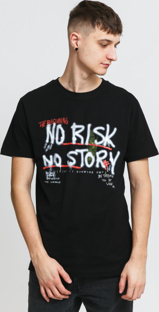 Urban Classics No Risk No Story Tee černé