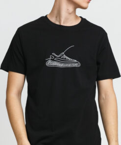 Urban Classics One Line Sneaker Tee černé