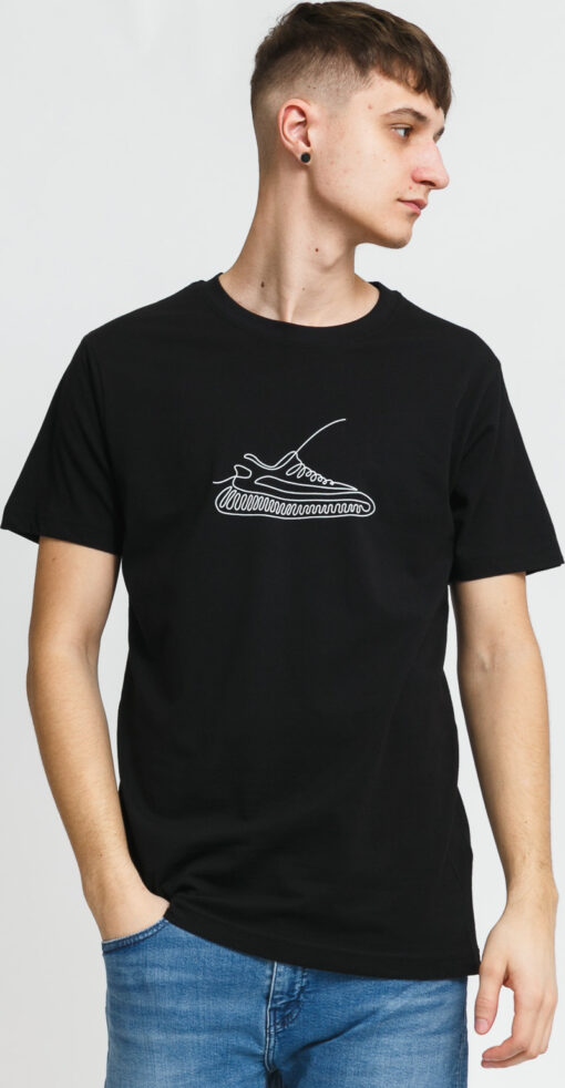 Urban Classics One Line Sneaker Tee černé