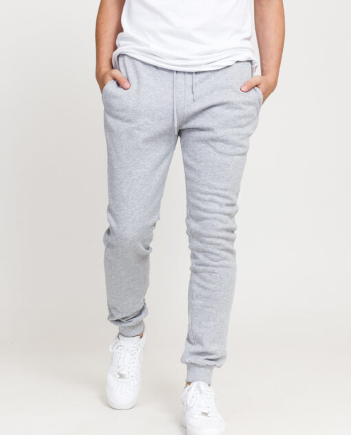 Urban Classics Organic Basic Sweatpants melange šedé