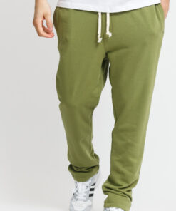 Urban Classics Organic ow Crotch Sweatpants olivové