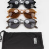 Urban Classics Sunglasses Kalimantam 3-Pack černé / šedé / hnědé