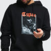 Urban Classics Tupac California Love Hoody černá