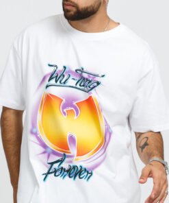 Urban Classics Wu-Tang Forever Oversize Tee bílé