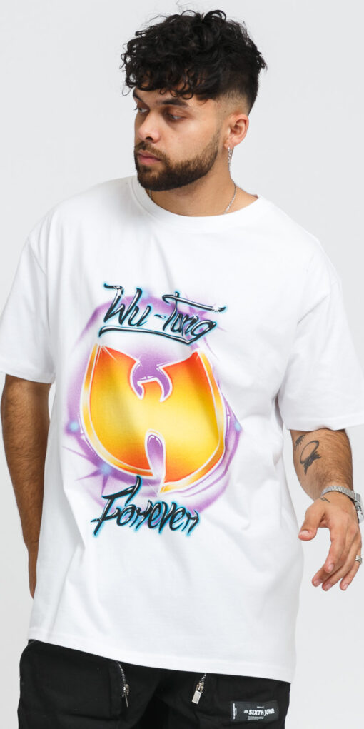 Urban Classics Wu-Tang Forever Oversize Tee bílé