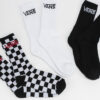 Vans MN Classic Crew 3Pack černé / bílé