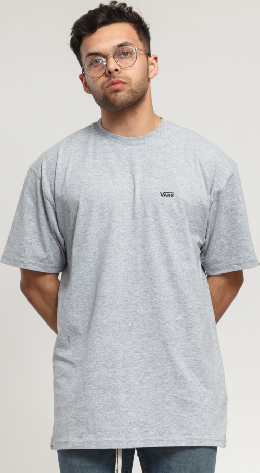 Vans N Left Chest Logo melange šedé