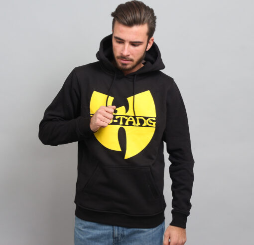 WU WEAR Logo Hoody černá