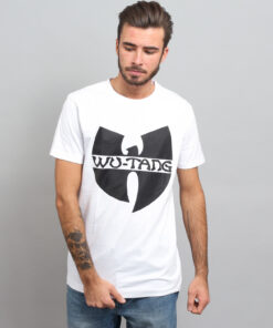 WU WEAR Logo T-Shirt bílé