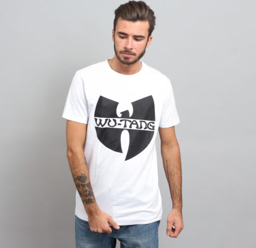 WU WEAR Logo T-Shirt bílé