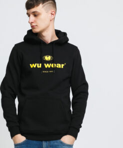 WU WEAR Wu-Wear Since 1995 Hoody černá