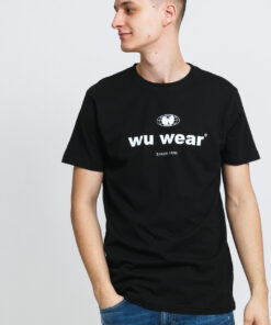 WU WEAR Wu-Wear Since 1995 Tee černé