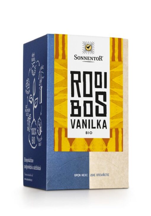 Sonnentor Rooibos vanilka BIO - nálevové sáčky (18 x 1