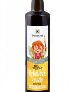 Sonnentor Sirup BIO Rarášci - Bylinkové kouzlo (500 ml) - bez přidaného cukru