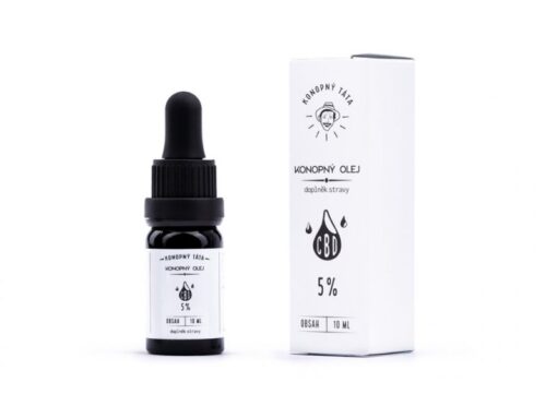 Konopný táta CBD Konopný olej 5% (10 ml)