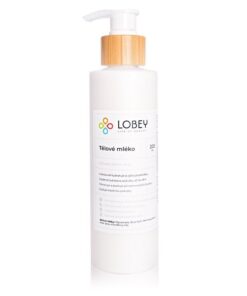 Lobey Tělové mléko (200 ml) - vláčná a hedvábná pokožka