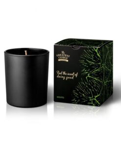 The Greatest Candle Vonná svíčka v černém skle (170 g) - mojito