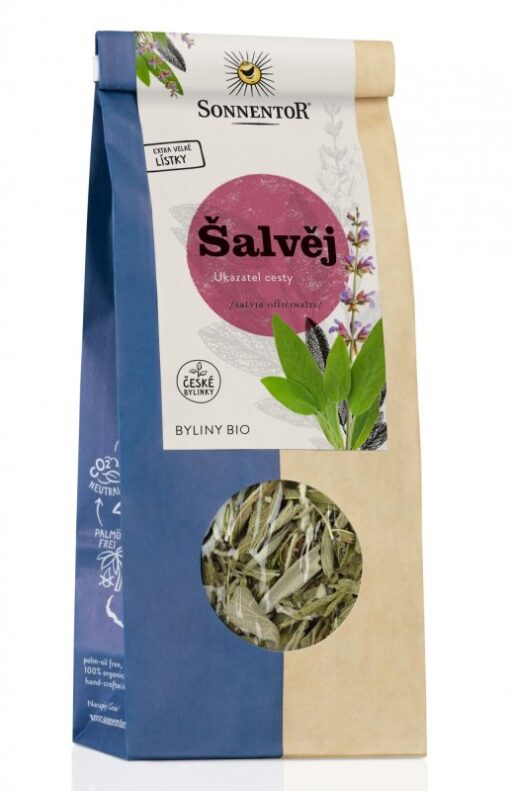 Sonnentor Šalvěj sypaná BIO (50 g) - dýchání