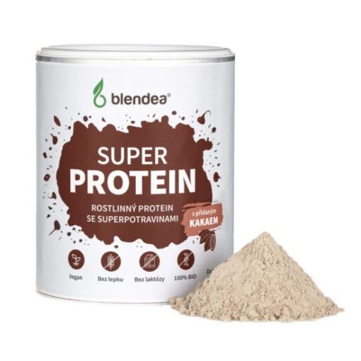 Blendea Superprotein s kakaem BIO (12 porcí) - rýžový protein + 3 superpotraviny