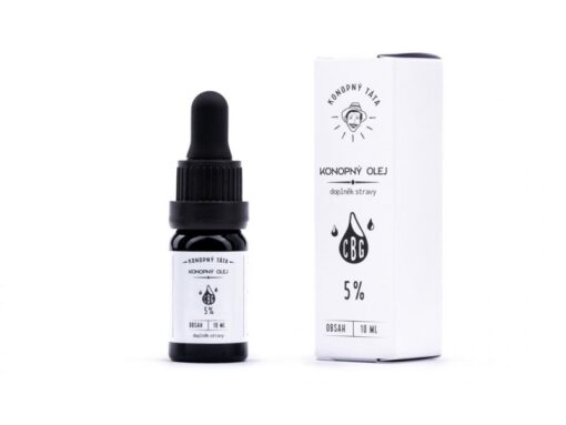 Konopný táta CBG Konopný olej 5% (10 ml)