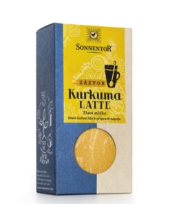 Sonnentor Kurkuma Latte zázvor - krabička (60 g) - směs k přípravě nápoje