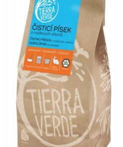 Tierra Verde Čisticí písek (sáček 1 kg) - s pomerančem