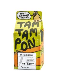 Einhorn Tampony TamTampon Piccolo (16 ks) - hypoalergenní z bio bavlny