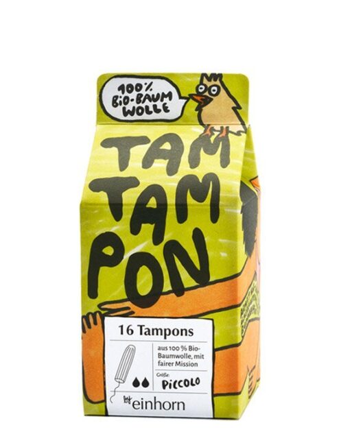 Einhorn Tampony TamTampon Piccolo (16 ks) - hypoalergenní z bio bavlny