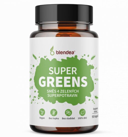 Blendea Supergreens BIO (90 kapslí)