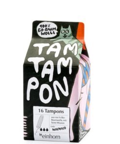 Einhorn Tampony TamTampon Normalo (16 ks) - hypoalergenní z bio bavlny