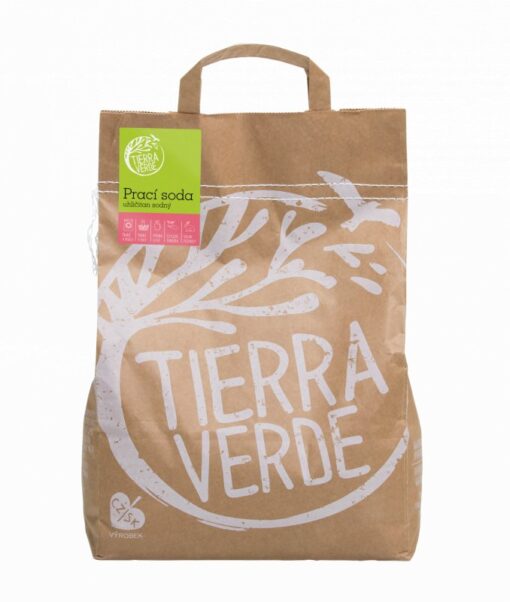 Tierra Verde Prací soda (pytel 5 kg) - pro výrobu domácího prášku