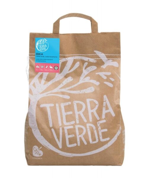 Tierra Verde BIKA – Jedlá soda (Bikarbona) (pytel 5 kg)